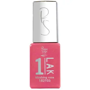 1-LAK Vernis Semi-permanent 3 en 1 de Peggy Sage blushing rose pas cher
