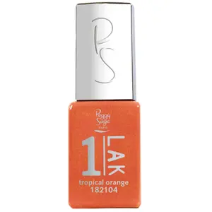 1-LAK Vernis Semi-permanent 3 en 1 de Peggy Sage Tropical Orange pas cher