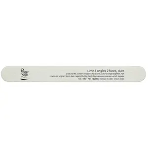 Peggy Sage - Manucure - Lime à ongles 2 faces 100/180 Blanc pas cher