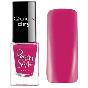 Vernis à Ongles - PEGGY SAGE - Elena 105216 - Séchage Rapide - 5 ML - Mini Format pas cher