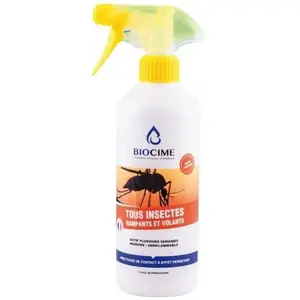 Comparateur de prix : BIOCIME Insecticide pulvérisateur - tous insectes - 500 mL