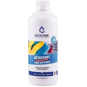 Comparateur de prix : BIOCIME - Détachant concentré tous supports - 500 mL