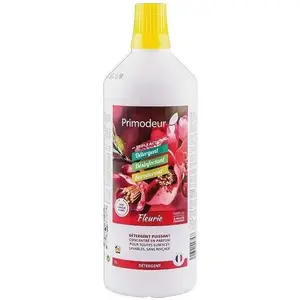 Comparateur de prix : PRIMODEUR Détergent désinfectant surodorant 3D - fleurie - 1 L