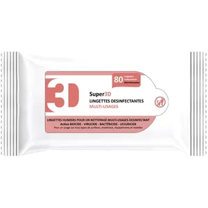 SUPER3D SUPER 3D Lingettes textile (Ref: 011504) pas cher