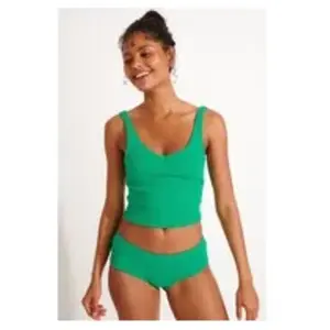 Top à bretelles vert TIAMO SCRUNCHY XL pas cher
