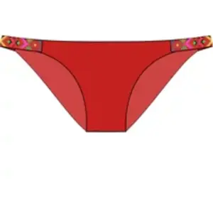 Bas de maillot de bain femme Banana Moon Cuxa Lima Rouge S CUXA LIMA-X... pas cher