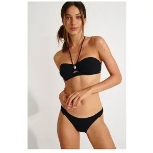 Banana Moon Haut de maillot de bain bandeau noir KENTEO BLACK XL pas cher