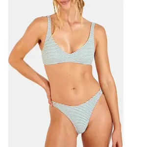 Haut de maillot de bain à rayures PULCO MONOSTRIPE XL pas cher