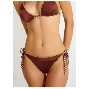 Bas de maillot chocolat BLIKA NAZCA L pas cher