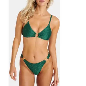 Comparateur de prix : Banana Moon Haut de maillot de bain vert ZANO CALICARI S