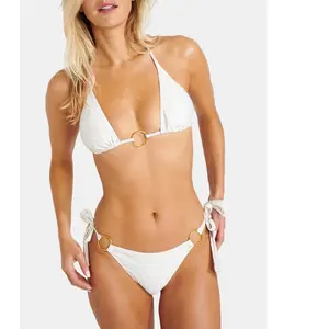 Banana Moon Haut de maillot de bain blanc JOTRAO CALICARI L pas cher