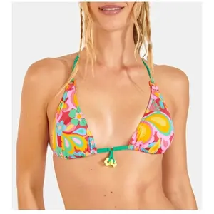 Banana Moon Haut de maillot de bain triangle coloré BRARO SUNNYPOP L pas cher