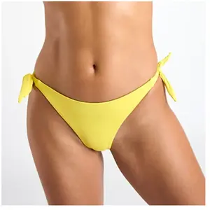 Banana Moon Bas de maillot de bain noué jaune MIKTA COLORSUN L pas cher