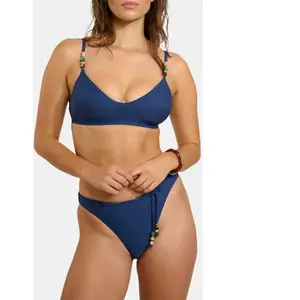 Bas de maillot de bain bleu foncé ZOILA TANZANIA M pas cher