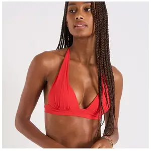 Haut de maillot de bain femme Banana Moon Maho Spring Rouge L MAHO SPRING-X2319 pas cher