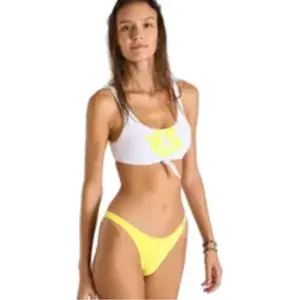 Brassière blanche nouée Nouo Beachclub M pas cher