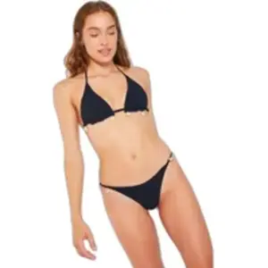 Bas de maillot de bain femme Banana Moon Laya Blacksand Noir XS LAYA B... pas cher