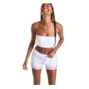 Banana Moon Haut de maillot de bain bandeau tankini blanc TROCIO HUAWEI XS pas cher
