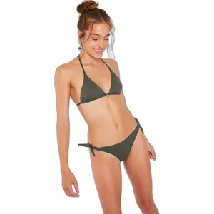 Banana Moon Haut de maillot de bain triangle kaki Rico Colorsun XL pas cher