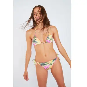 Haut de maillot de bain femme Banana Moon Ciro Limetropic Jaune M CIRO... pas cher