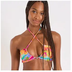 Haut de maillot de bain femme Banana Moon Coolio Curitiba Rose M COOLI... pas cher