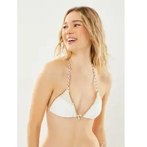 Banana Moon Haut de maillot de bain écru BOSCO NAZCA S pas cher