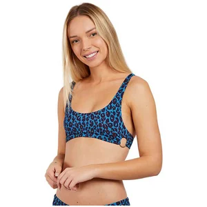 Haut de maillot de bain femme Banana Moon Palco Ondas - bleu - M pas cher