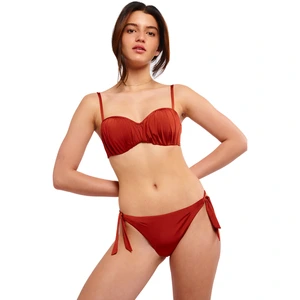 Haut de maillot de bain femme Banana Moon Auleo Amores Marron S AULEO ... pas cher