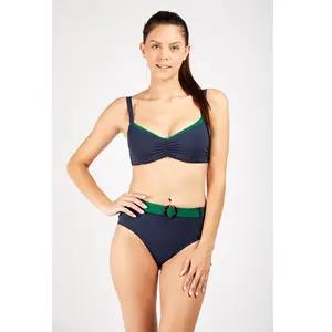 Livia - Bas De Maillot Gaby Corales Marine 36 pas cher