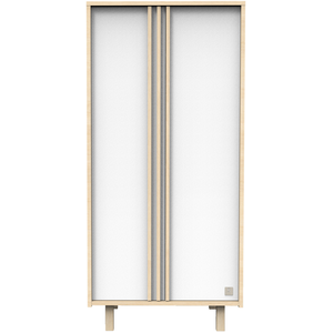Sauthon mobilier Armoire de 2 portes Nature pas cher