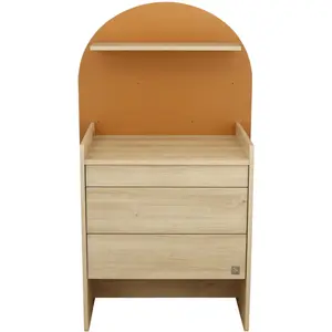 Comparateur de prix : Commode à langer évolutive en bureau - Arche - Caramel