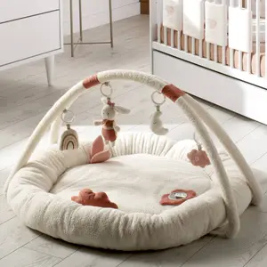 Comparateur de prix : Tapis d'éveil Petit Coeur BEIGE Sauthon