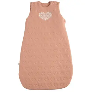 Comparateur de prix : Gigoteuse Ouatinée Petit Coeur ROSE Sauthon