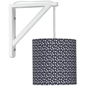 Comparateur de prix : SAUTHON Applique murale en coton Bleu marine