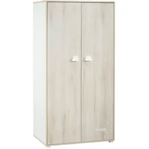 Comparateur de prix : Armoire bébé Smile - Hêtre - 2 portes - 168x85x57cm - Babyprice