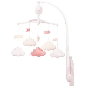 Sauthon Mobile Musical Lily Poudrée - Sauthon Baby Deco pas cher