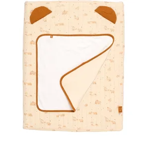 Comparateur de prix : Sauthon Matelas À Langer En Double Gaze De Coton Et Sa Serviette Beige