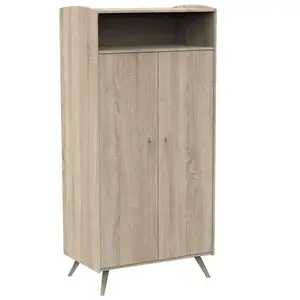Comparateur de prix : Sauthon mobilier Armoire 2 portes Acces bois