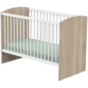 Comparateur de prix : Sauthon mobilier Lit bébé 120x60 Access Bois Blanc