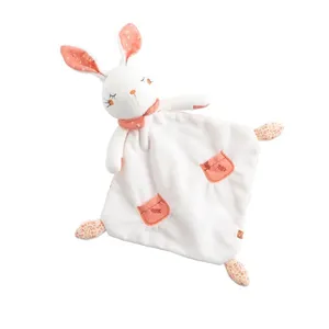 Sauthon Doudou bébé Mouchoir | Peluche bébé | Esmée | Doudou Naissance | Cadeau Naissance pas cher