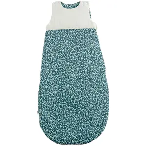 Comparateur de prix : Sauthon Gigoteuse Ouatinée Évolutive En Coton Vert Tilleul/bleu Nuit