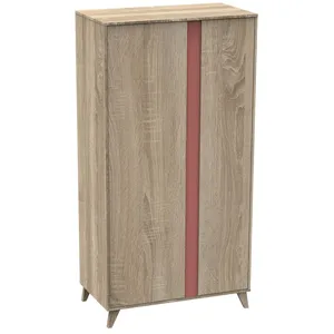 Comparateur de prix : Sauthon Armoire 2 Portes Nova Rose Canyon - Sauthon Meubles