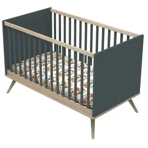 Little big bed Boréale 70x140 cm GRIS Sauthon Original pas cher
