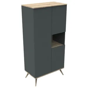 Armoire Boréale GRIS Sauthon Original pas cher
