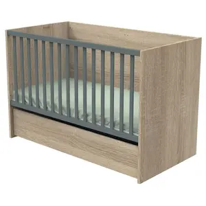 Comparateur de prix : Lit bébé 140x70cm évolutif en lit junior 90x200cm NOVA - Sauthon TU