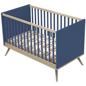 Little big bed Boréale 70x140 cm BLEU Sauthon Original pas cher