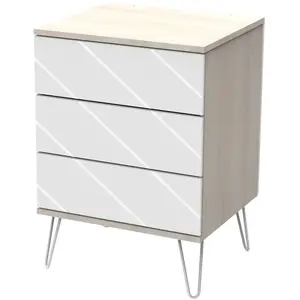 Comparateur de prix : Petite Commode 3 Tiroirs Happy - Sauthon Meubles
