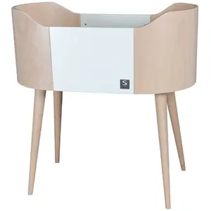 Berceau pieds bois Galopin BLANC Sauthon Original