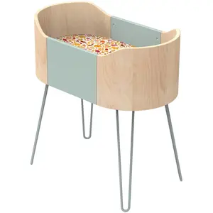 Berceau pieds fil Galopin BLEU Sauthon Original
