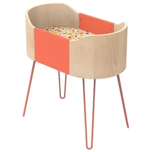 Berceau pieds fil Galopin ROSE Sauthon Original